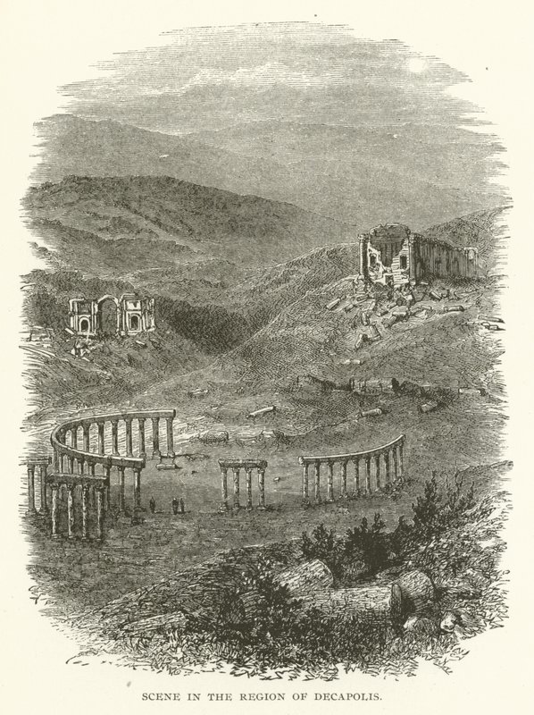 Decapolis Bölgesinde Sahne by American School