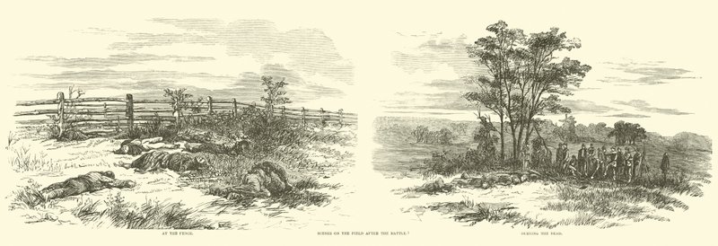 Savaştan sonra sahadaki sahneler, Eylül 1862 by American School