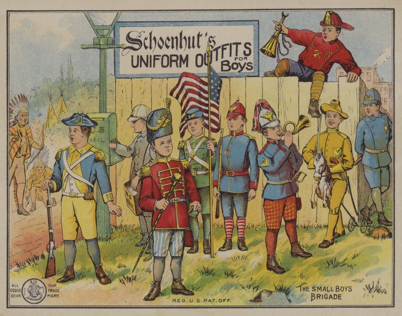 Erkek Çocuklar İçin Schoenhut Üniforma Kıyafetleri by American School
