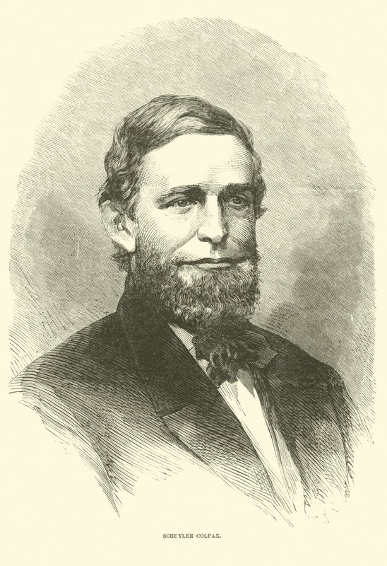 Schuyler Colfax, Aralık 1865 by American School