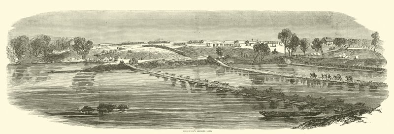 Sedgwicks köprüler 1863 Mayıs koydu by American School