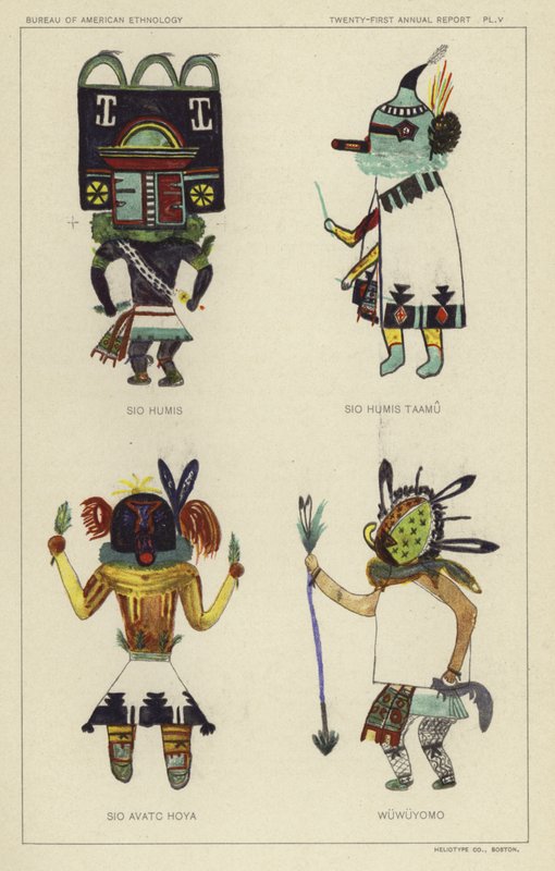 Sio Humis, Sio Humis Taamu, Sio Avatc Hoya, Wuwuyomo (renkli lito) by American School