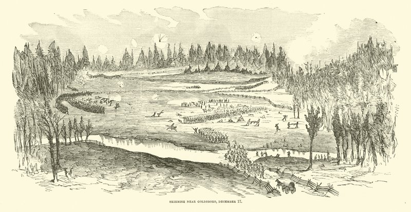 Goldsboro yakınlarında çatışma, 17 Aralık, 1862 by American School