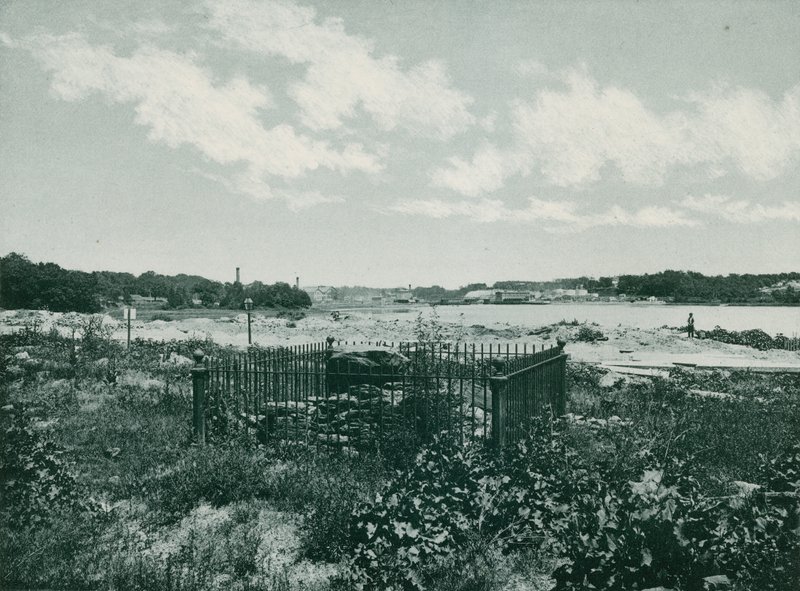Slate Rock, Providence (fotogravür) by American School