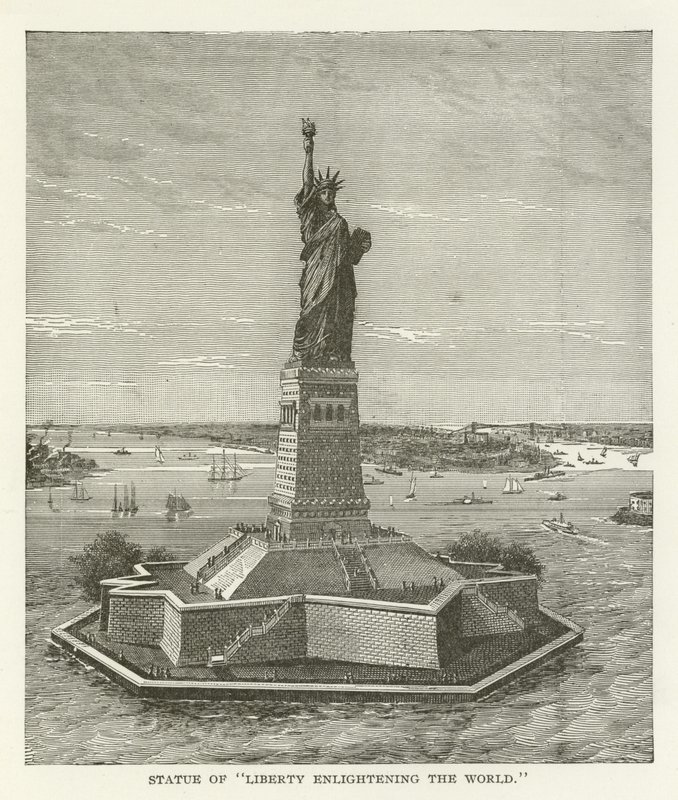 Dünyayı Aydınlatan Özgürlük Heykeli by American School