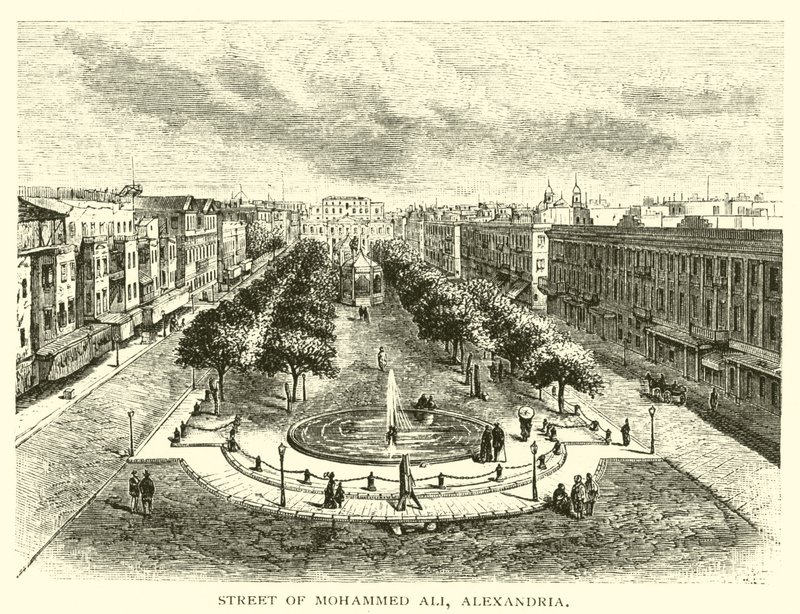 Muhammed Ali Caddesi, İskenderiye by American School