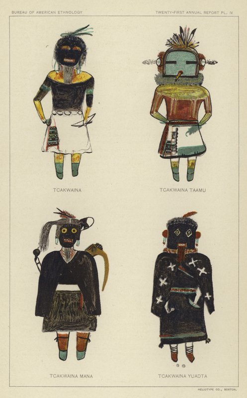 Tcakwaina, Tcakwaina Taamu, Tcakwaina Mana, Tcakwaina Yuadta (renkli lito) by American School