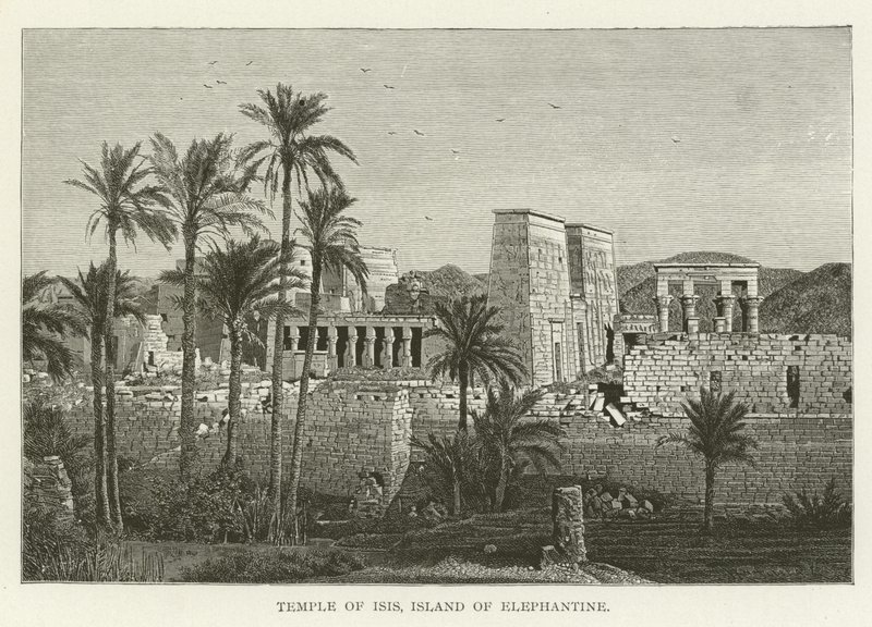 İsis Tapınağı, Elephantine Adası by American School