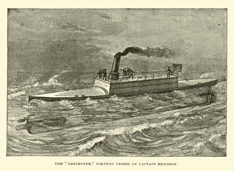 Destroyer, Kaptan Ericsson