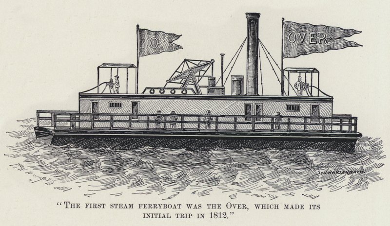 "İlk Buharlı Feribot, İlk Yolculuğunu 1812