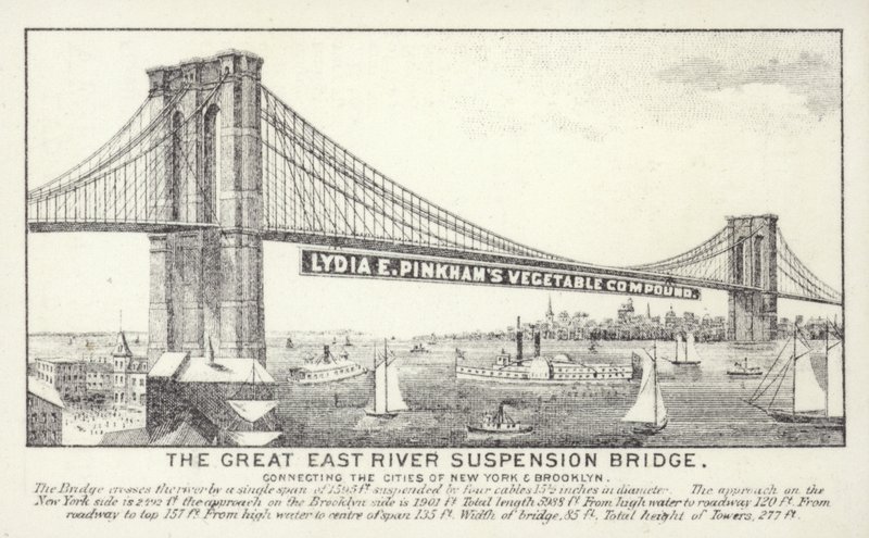 Great East River Asma Köprüsü, New York by American School