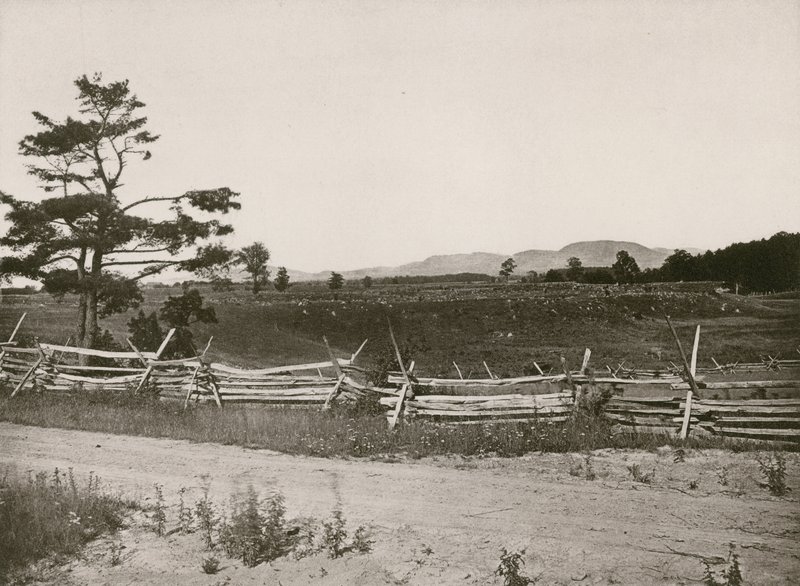 The Great Ravine, Bemis Heights (fotogravür) by American School