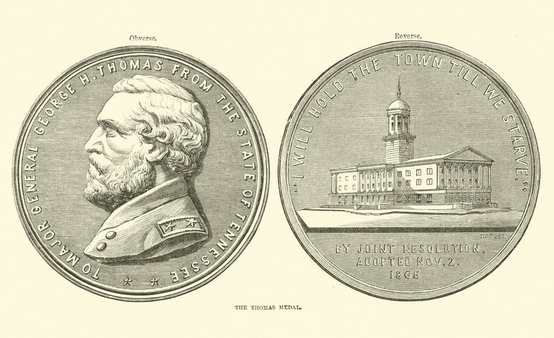 Thomas Madalyası, Ekim 1863 by American School