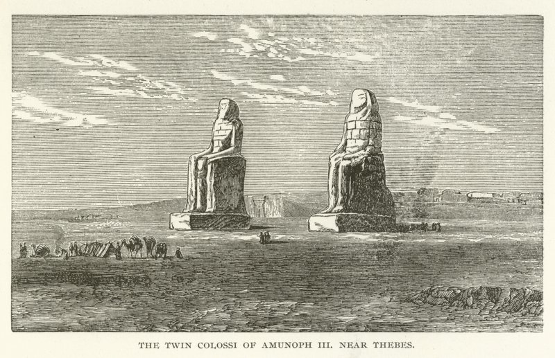 Thebes yakınlarındaki Amunoph III