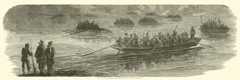 Sedgwicks kolordularının Rappahannock