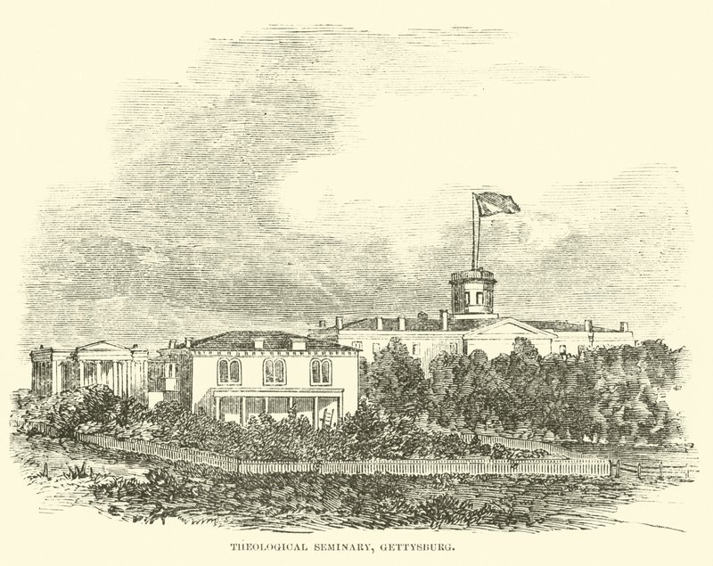 İlahiyat Fakültesi, Gettysburg, Temmuz 1863 by American School