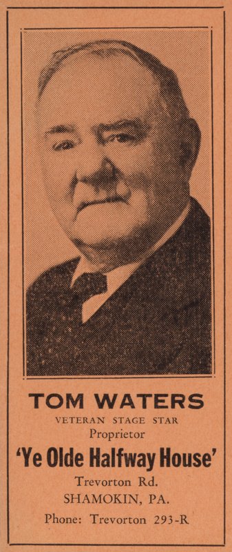 Tom Waters, Kıdemli Sahne Yıldızı by American School