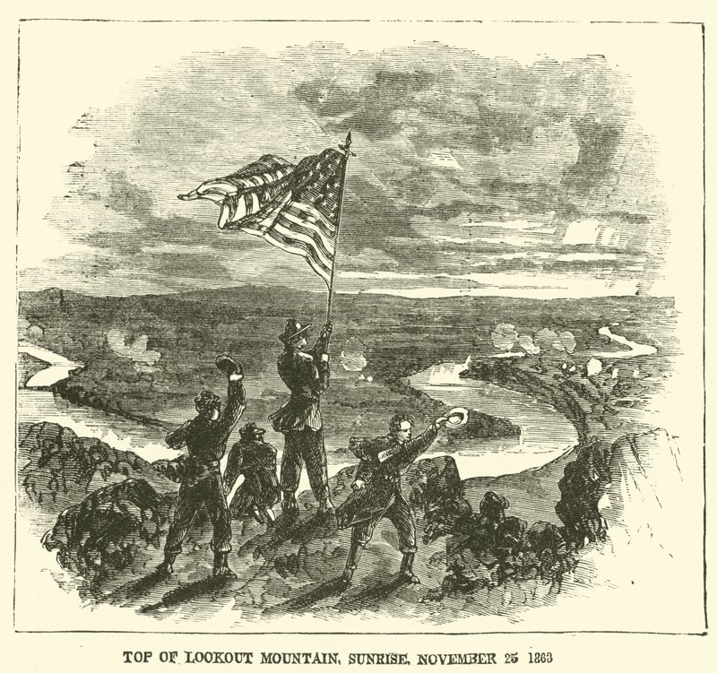 Gözcü Dağı Tepesi, Gün Doğumu, 25 Kasım 1863, Kasım 1863 by American School
