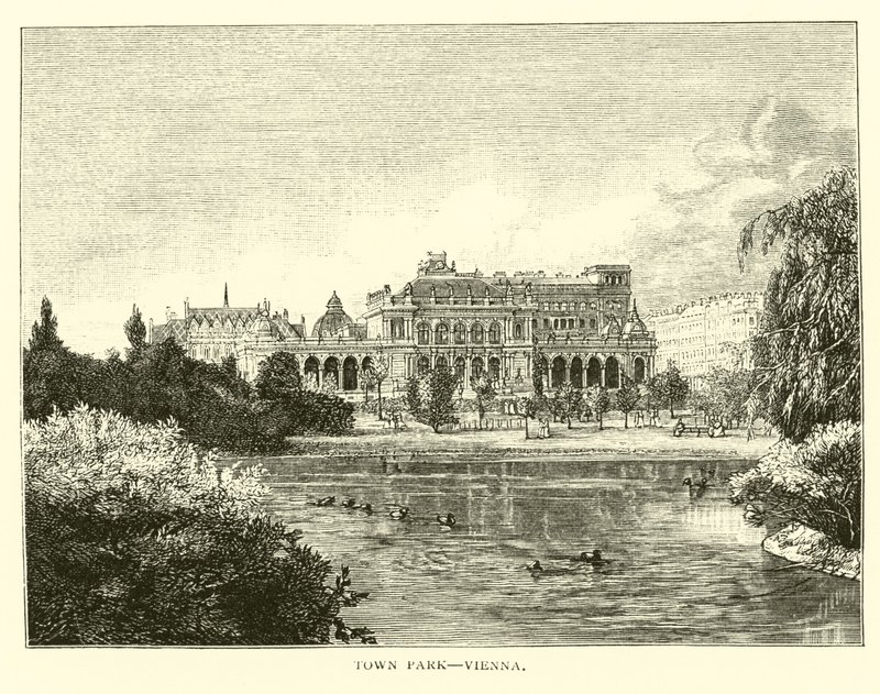 Şehir Parkı, Viyana by American School