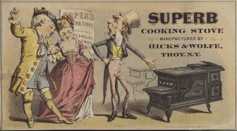 Sam Amca Süper Bir Pişirme Ocağı (chromolitho) satıyor by American School