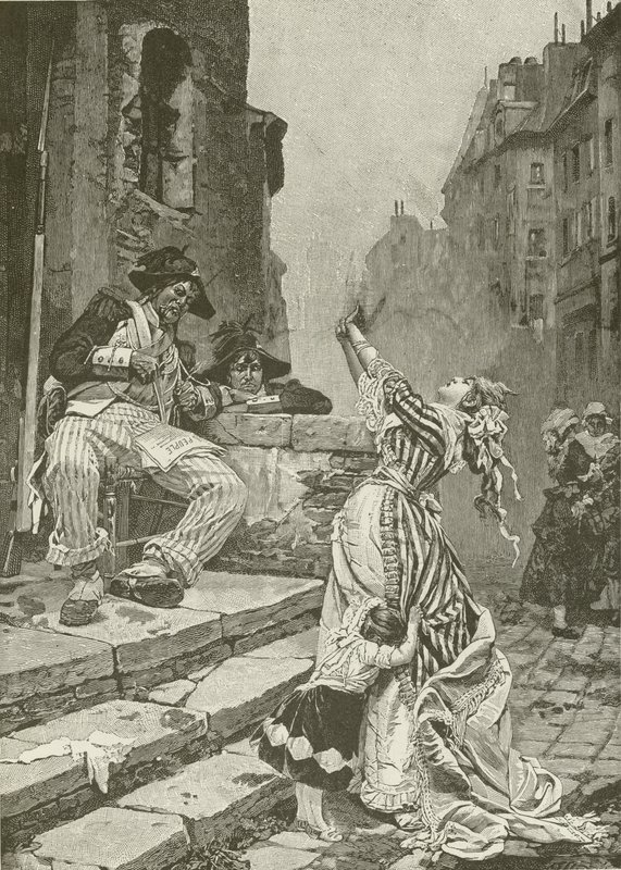Paul Svedonesky tarafından boyanmış Fransız Devrimi Kurbanları by American School