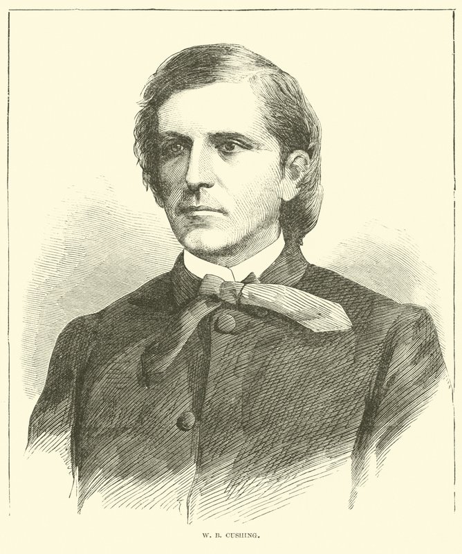 WB Cushing, Ekim 1864 by American School