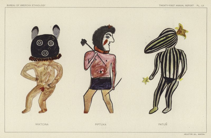 Wiktcina, Piptuka, Patun (renkli lito) by American School