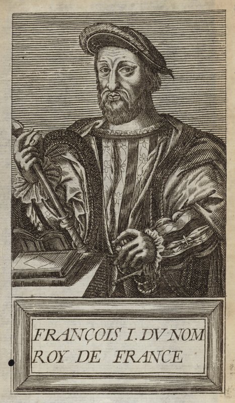 Fransa Kralı I. Francis by Andre Thevet