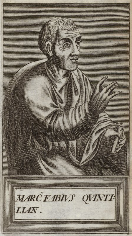 Marcus Fabius Quintilianus by Andre Thevet