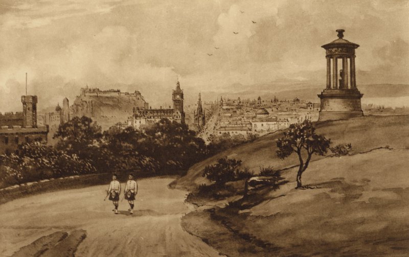 Edinburgh: Dugald Stewart Anıtı