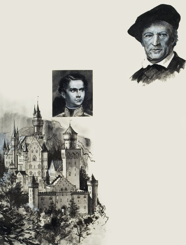 Bavyeralı Ludwig II ve Neuschwanstein
