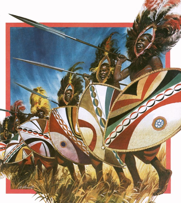 Masai savaşçıları by Andrew Howat