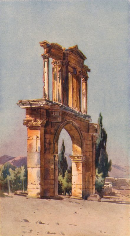 Hadrian Kemeri, Atina (renkli taş) by Angelos Giallinos