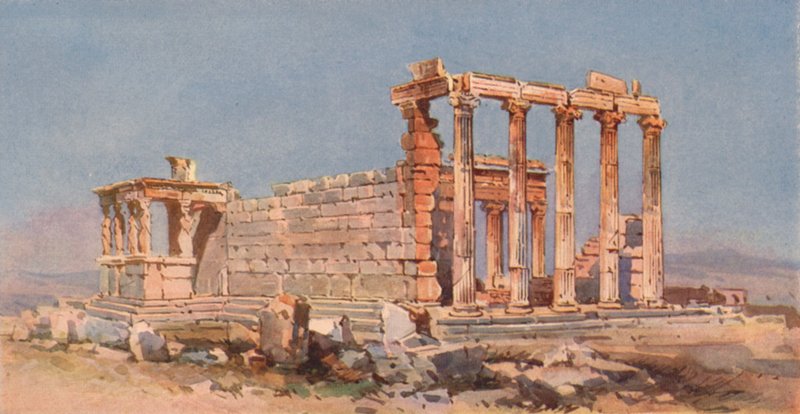 Erechtheion, Atina (renkli taş) by Angelos Giallinos