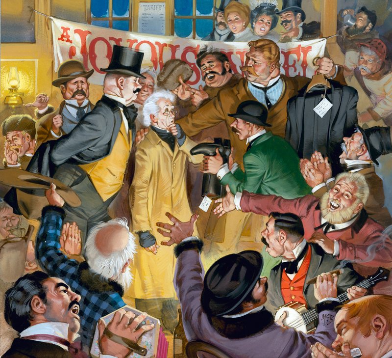 Neşeli Bir Noel (kağıt üzerine guaj) by Angus McBride