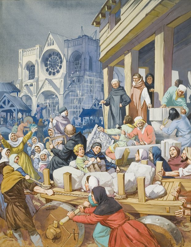 Başrahip Suger (c.1081-1151) ve St Denis Manastırı
