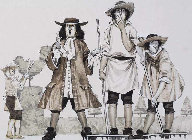 Disiplin (kağıt üzerine guaj) by Angus McBride