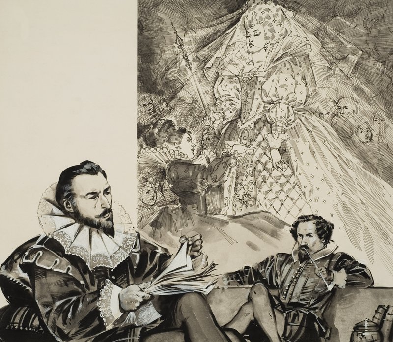 Faerie Queene (kağıt üzerine guaj) by Angus McBride