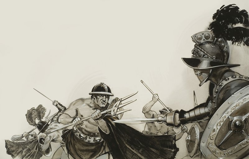 Gladyatör Dövüşleri by Angus McBride