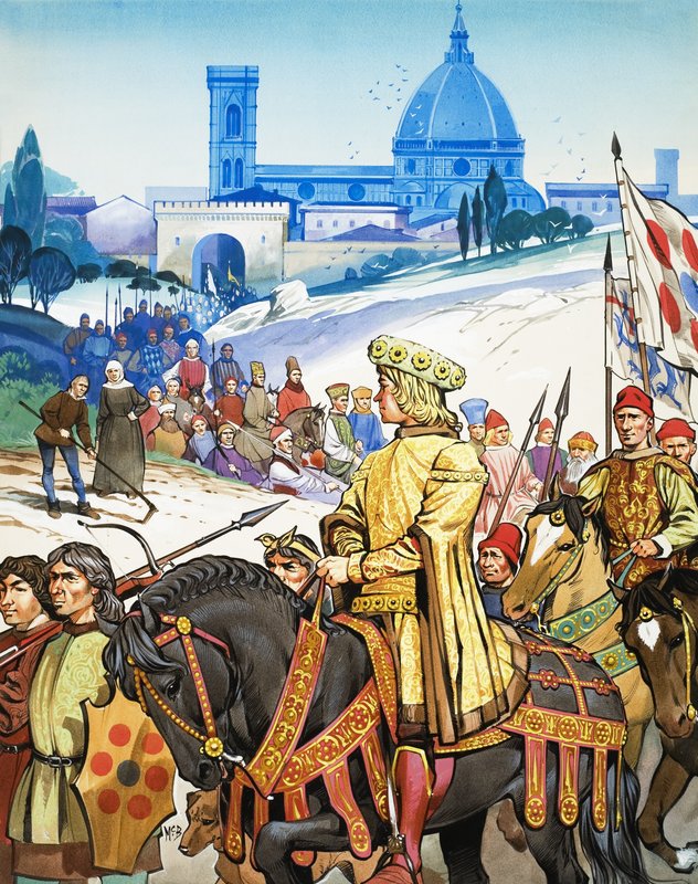 Tarihteki Büyük Olaylar: İtalyan Rönesansı -- Floransa ve Medici by Angus McBride