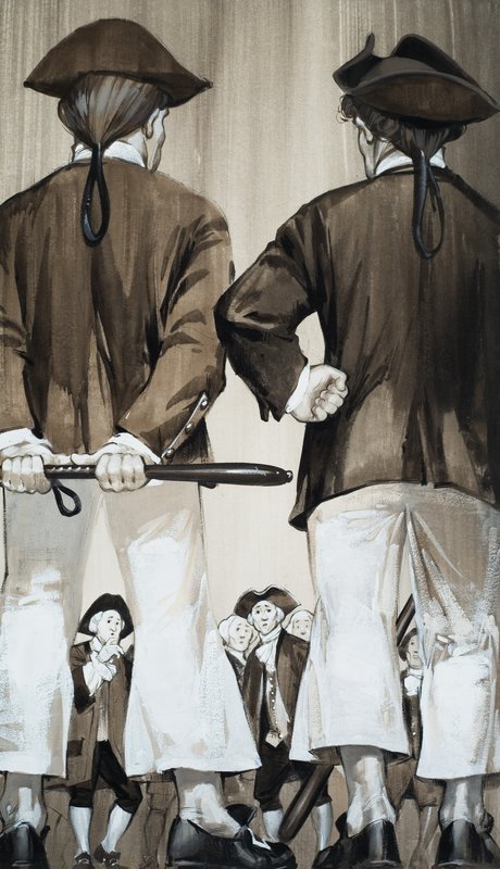 Basın Çetesi (kağıt üzerine guaj) by Angus McBride