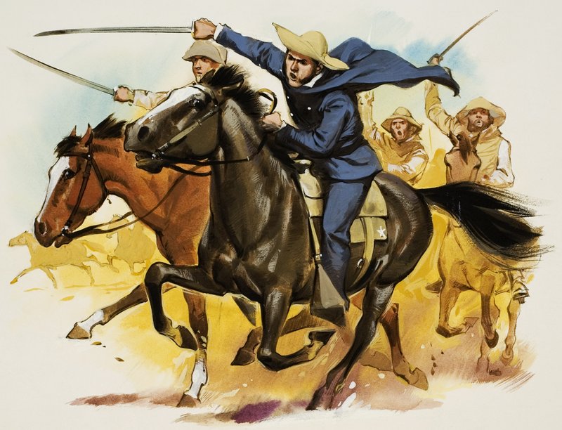 Sam Houston (1793-1863) (kağıt üzerine guaj) by Angus McBride