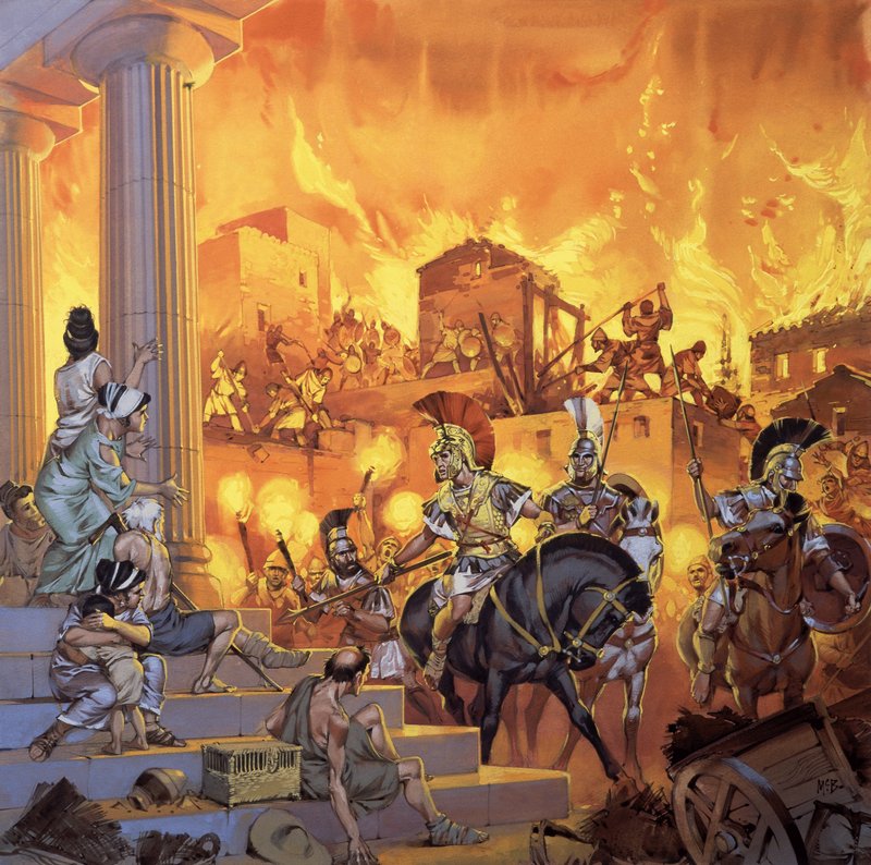 Tanımlanamayan Roma saldırısı by Angus McBride