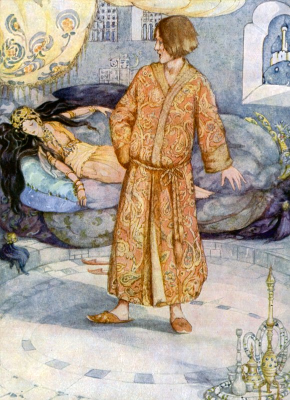 The Flying Trunk  by Anne after Anderson