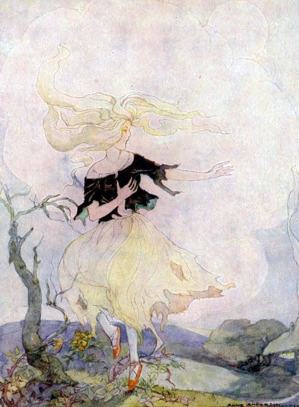 The Red Shoes  by Anne after Anderson