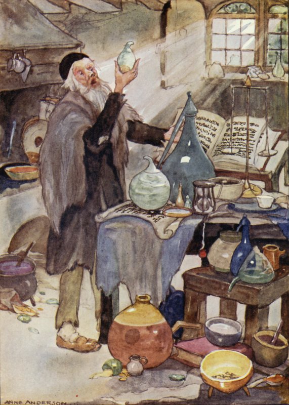 Simyacı, Hans Christian Andersen
