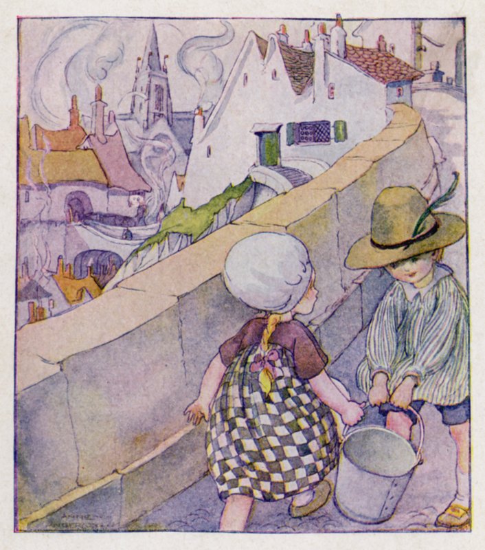 Tekerleme: Jack ve Jill Tepeye Çıktı by Anne Anderson