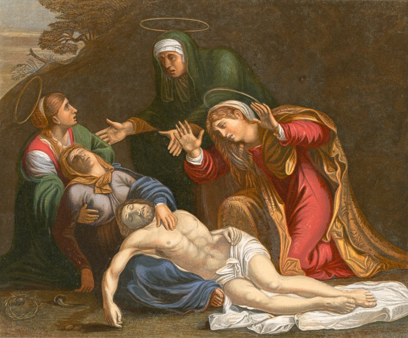 Abashakanye batatu by Annibale Carracci