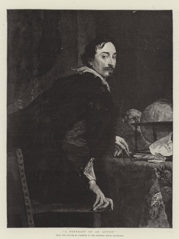 Bir Sanatçının Portresi by Anthony van Dyck