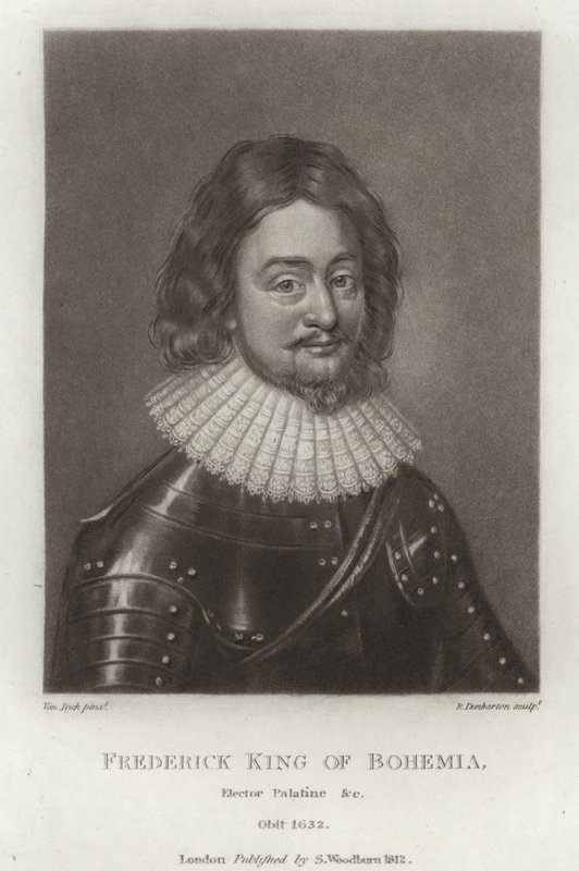 Bohemya Kralı Frederick by Anthony van Dyck